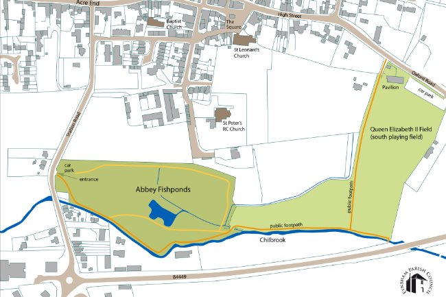 Fishponds Location Map