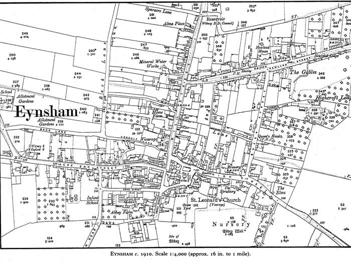 1910 Street Map