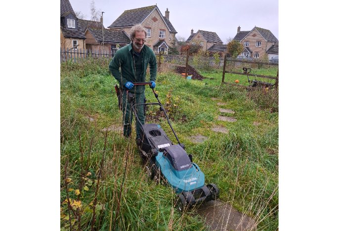 David: local gardener and supporter - Photographer Millly Chen