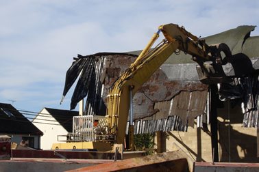 Sports Centre demolition - 07