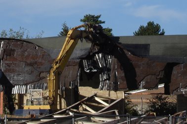 Sports Centre demolition - 10