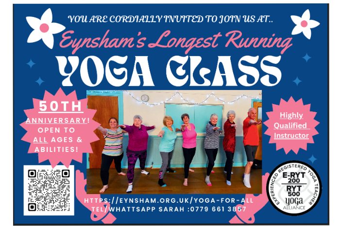 Join Oxfordshire's Longest Running Yoga Class!
