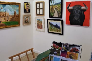 Eynsham Arts Group Exhibition in the Bartholomew Rooms 2